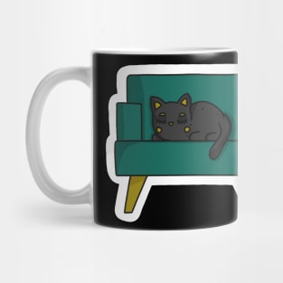 Sleepy Cat Mug